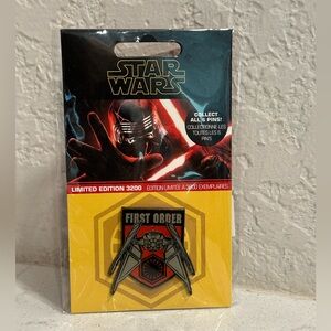 Disney Parks Star Wars First Order Limited Edition NWT pin rare